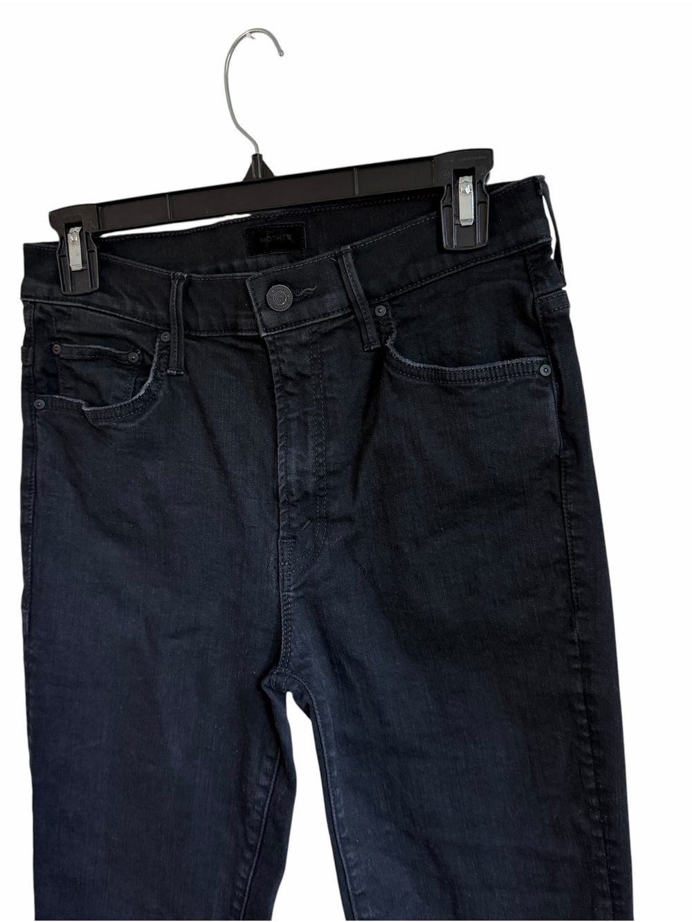 Mother The Insider Crop Step Fray Jeans in Not Guilty Size 29 - Picture 5 of 13